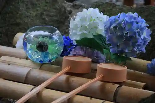 阿久津「田村神社」（郡山市阿久津町）旧社名：伊豆箱根三嶋三社の手水舎