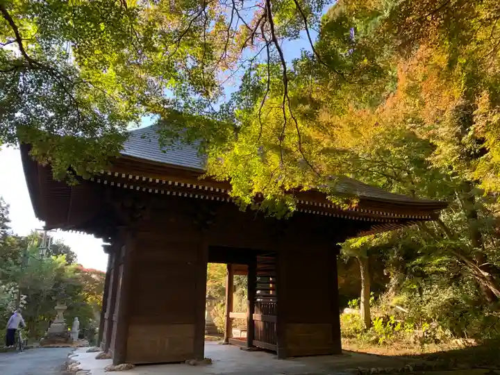 普門寺(切り絵御朱印発祥の寺)の山門・神門