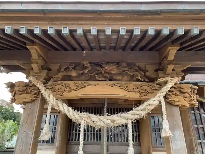 千倉神社の芸術