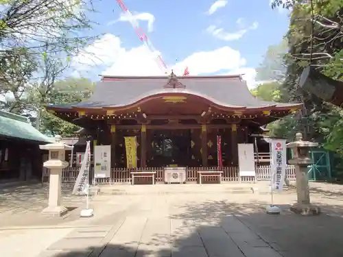 渋谷氷川神社の本殿・本堂