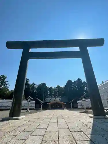 石川護國神社の鳥居