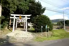 軍川稲荷神社の鳥居