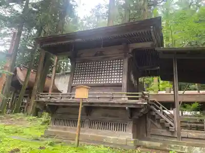 諏訪大社の本殿・本堂