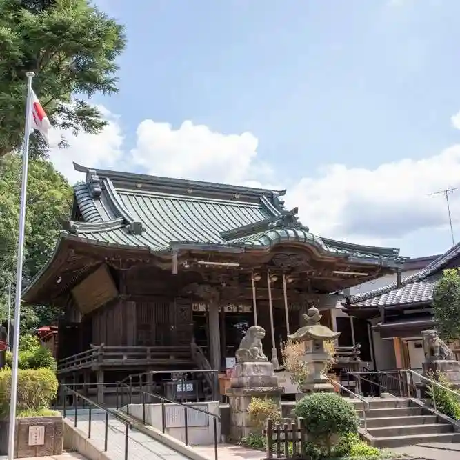狭山八幡神社の本殿・本堂