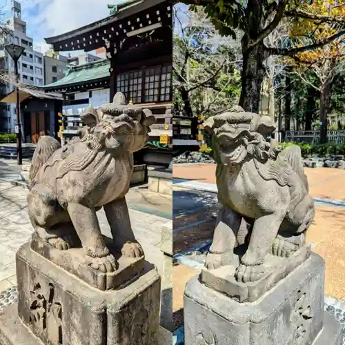 熊野神社の狛犬