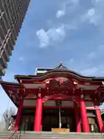 成子天神社の本殿・本堂