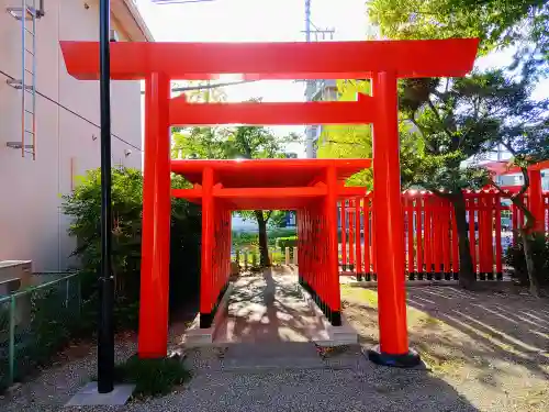 雨宮社の鳥居