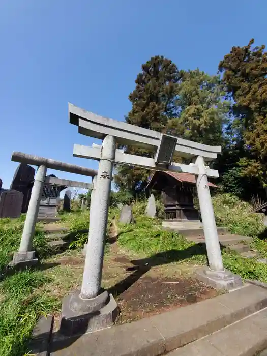 赤塚諏訪神社の鳥居