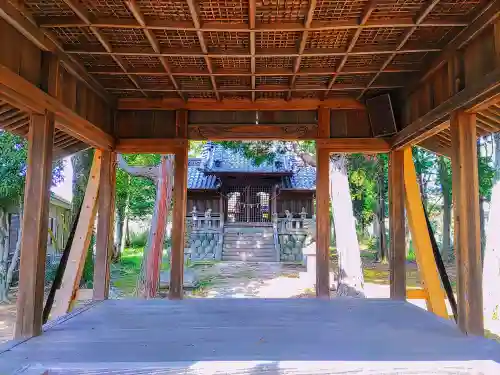 津島社の本殿・本堂