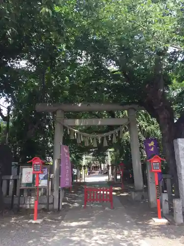 鴻神社の鳥居