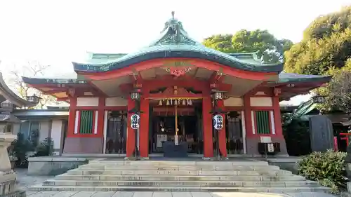 品川神社の本殿・本堂