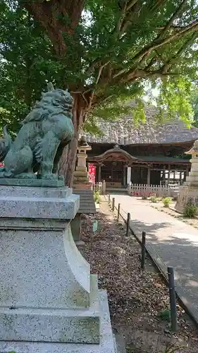 佐竹寺の狛犬