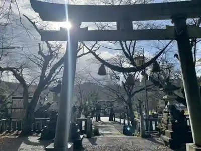 天鷹神社の鳥居