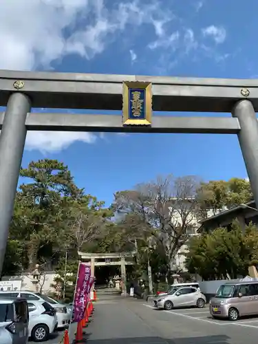 紀州東照宮の鳥居