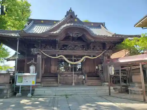 伊勢崎神社の本殿