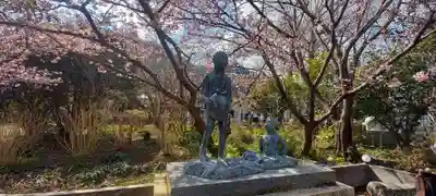 かっぱの寺 栖足寺の狛犬
