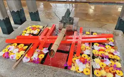 金峯神社の手水舎