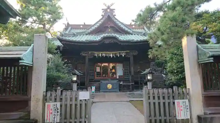 荏原神社の本殿・本堂