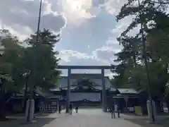 靖國神社の鳥居