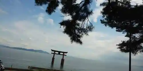 白鬚神社の鳥居