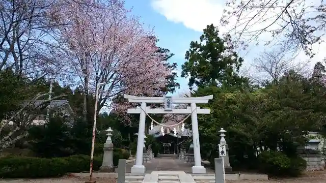 楢葉八幡神社の鳥居