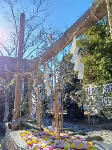 飯野八幡宮の手水