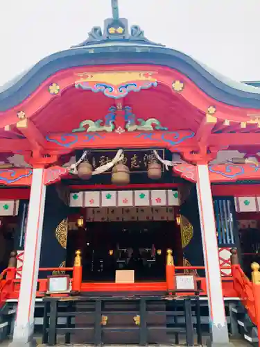 深志神社の本殿