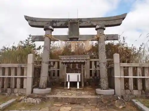 彌彦神社奥宮（御神廟）の鳥居