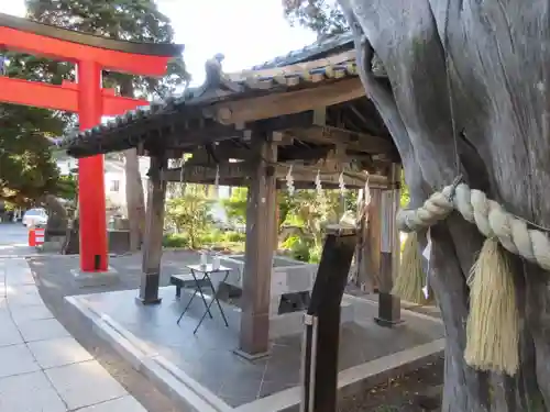 伊古奈比咩命神社の手水