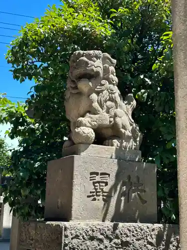 稗田神社の狛犬