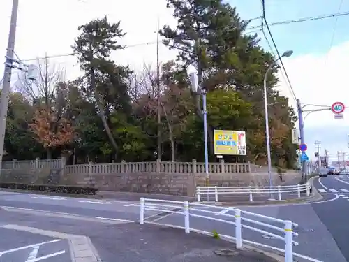 熊野社（築地熊野社）の周辺