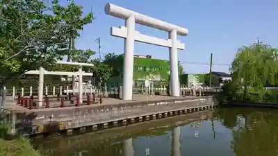 息栖神社の鳥居