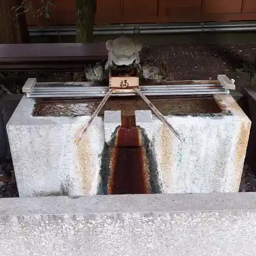 熊野神社の手水舎