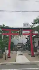 御釜神社の鳥居