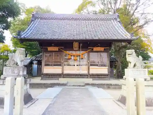 八劔社（上重原八劔社）の本殿・本堂