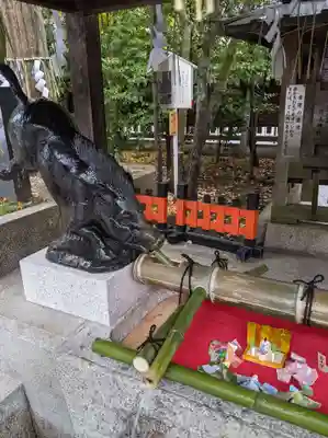 護王神社の手水舎