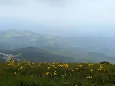 赤薙山神社の景色