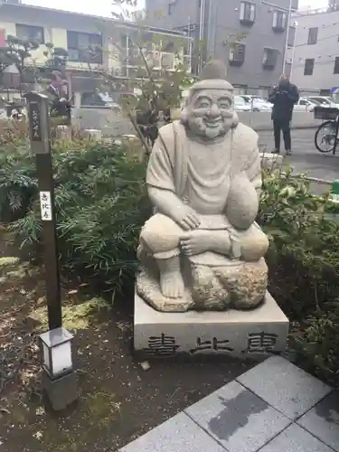 成子天神社の像