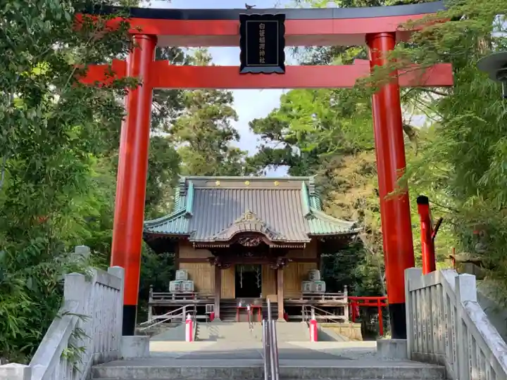 白笹稲荷神社の鳥居