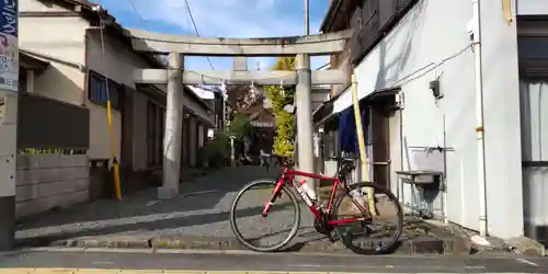 守宮神社の鳥居