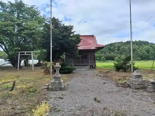 湯内神社（大熊神社）の本殿・本堂