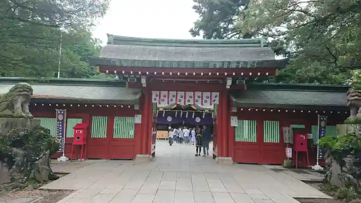 大國魂神社の山門・神門