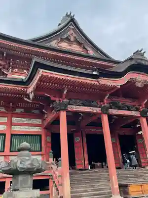 甲斐善光寺の本殿・本堂