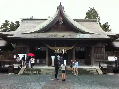 阿蘇神社の本殿・本堂