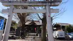 滝野川八幡神社の鳥居