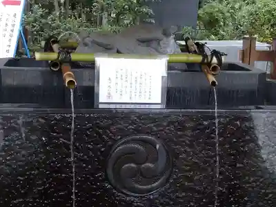 亀ケ池八幡宮の手水舎