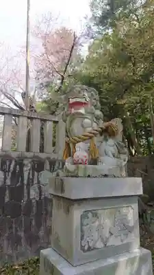 大平八幡宮の狛犬