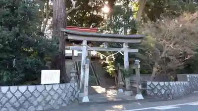 石神社の鳥居