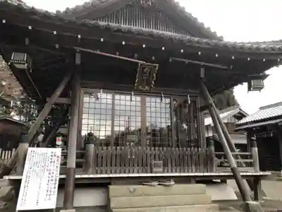 白川神社の本殿・本堂