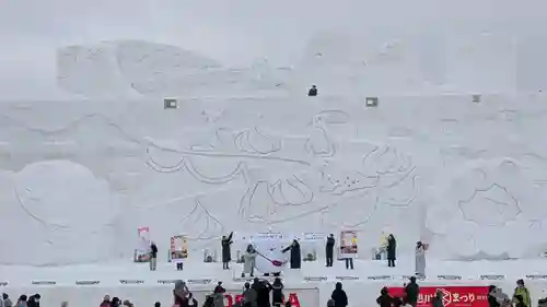 上川神社頓宮の周辺